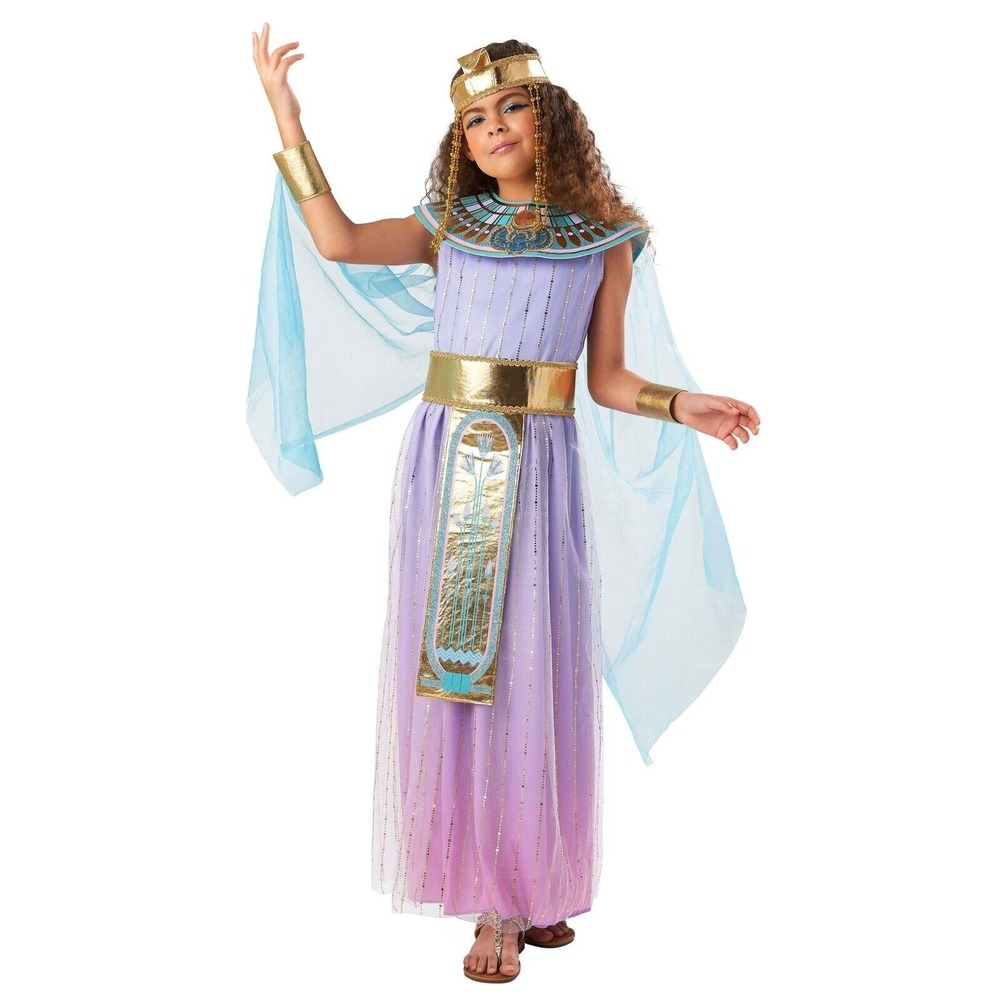 Kid's Rose Lavender Cleopatra Costume Size 3 yr +